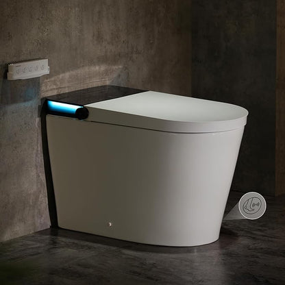 Casta Diva Smart Toilet with Bidet Built in, Auto Open Close, Foot Sensor by CastaDiva
