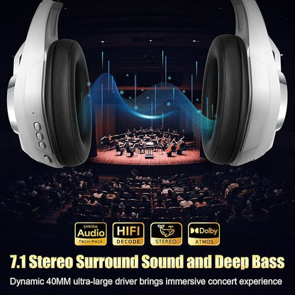 Ordtop 2.4GHz Wireless Gaming Headsets - Image 2