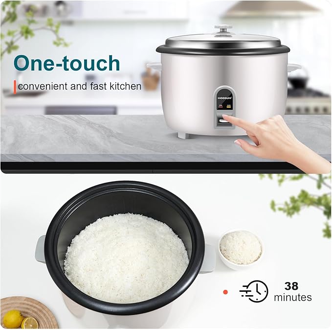 Commercial Rice Cooker, Large Capacity 30-Cup, 60-Cup - Image 7