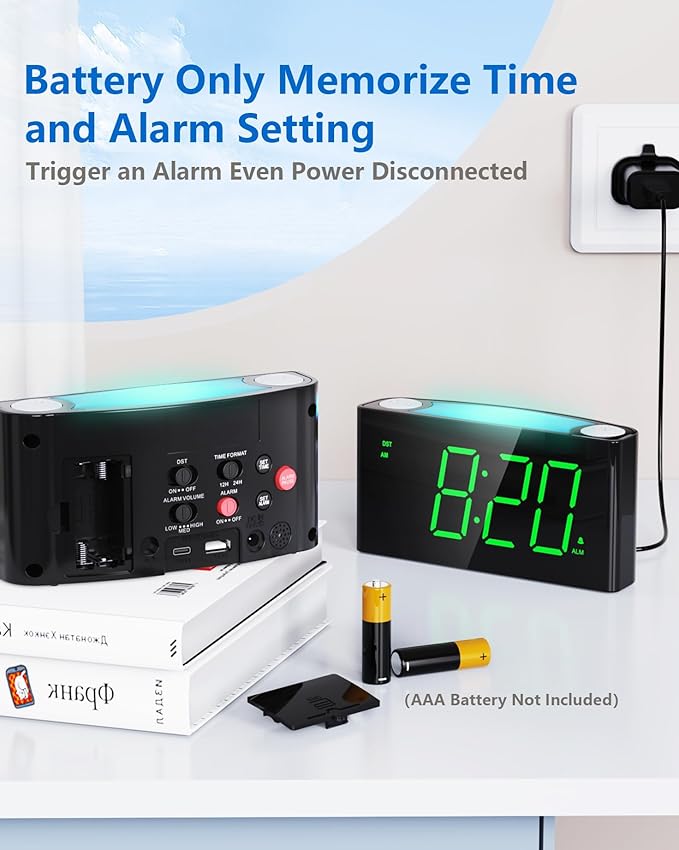 Digital Alarm Clock for Bedroom - Image 7