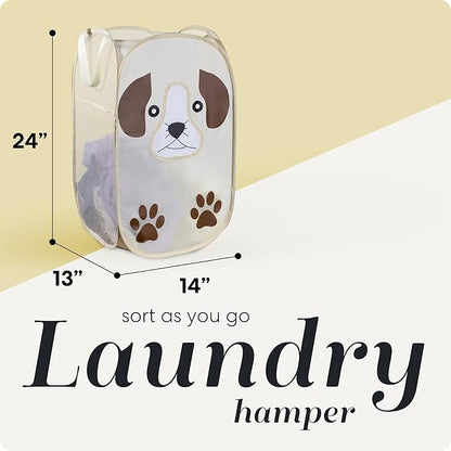 Handy Laundry Collapsible Mesh Pop-Up Hamper - Image 2