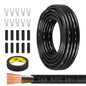 MOOKEERF 14/4 AWG Mini-Split Cable - 30FT 14 AWG 4 Conductor Control Cable 300V by MOOKEERF