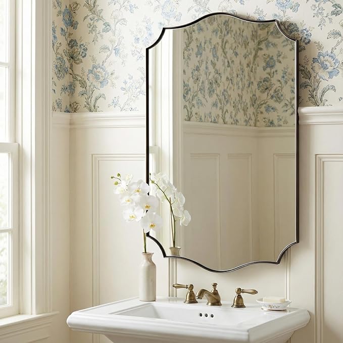 ANDY STAR Brushed Bronze Mirror, Bathroom Mirror by ANDYSTAR