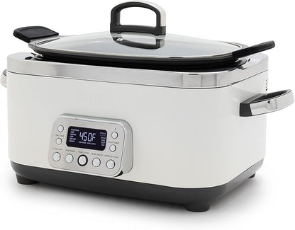 GreenPan Elite 14-in-1 Nonstick 6QT Electric Slow Cooker, PFAS-Free Ceramic by GreenPan