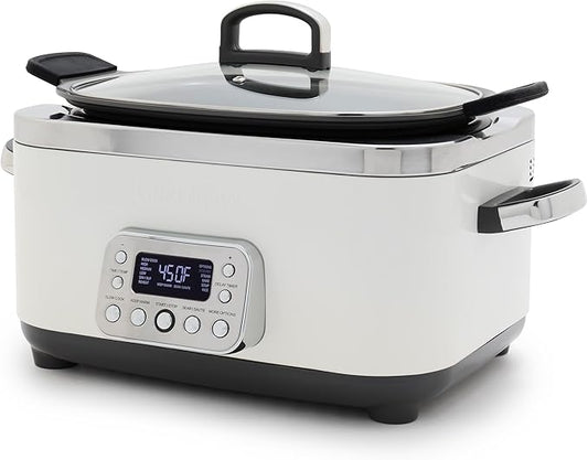 GreenPan Elite 14-in-1 Nonstick 6QT Electric Slow Cooker, PFAS-Free Ceramic by GreenPan