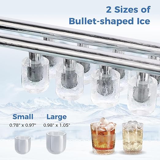 COSTWAY Countertop Ice Maker - Image 5