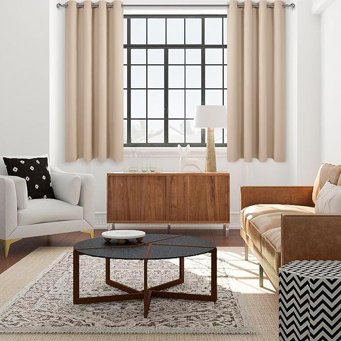 DWCN Blackout Curtains for Living Room, 52 x 84 Inches Long - Image 2