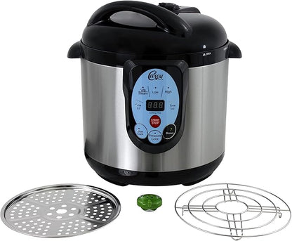 CAREY DPC-9SS Smart Electric Pressure Cooker and Canner, Stainless Steel by NESCO