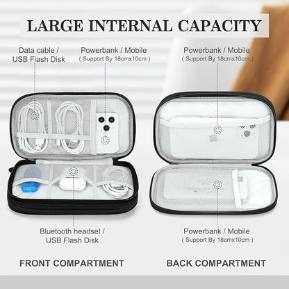 FYY Electronic Organizer, Travel Cable Organizer Bag Pouch Electronic - Image 3