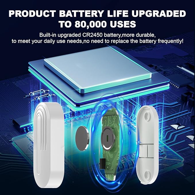 Daytech Wireless Door Chime Alarm System - 800ft Range - Image 2