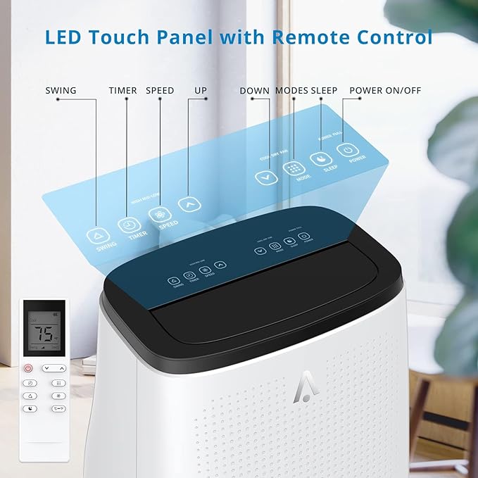 Portable Air Conditioners, 14000 BTU Cooling Capacity - Image 3