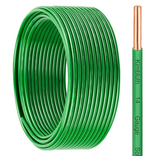 THHN Wire 14 Gauge 25 FT OFC Electrical Wire, 14 AWG Solid Copper Wire Rated up by SimpleandPractical