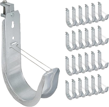ICC Beam Clamp J Hook 4” with Retainer Clip by ICC