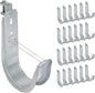 ICC Beam Clamp J Hook 4” with Retainer Clip by ICC