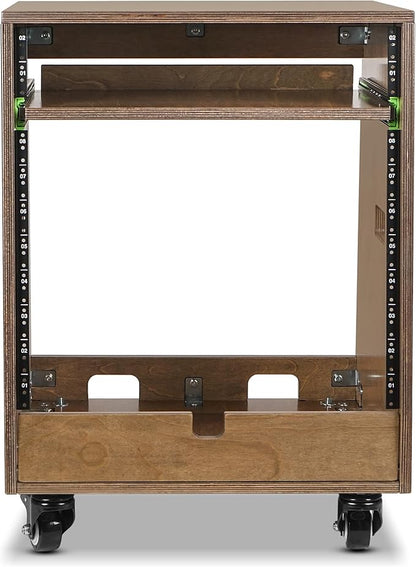 Sound Town DIY Slanted 10U Studio Rack, - Image 3