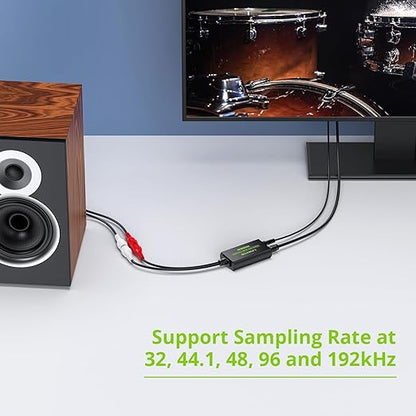 LiNKFOR 192kHz DAC Converter Digital to Analog Converter Digital Optical SPDIF - Image 4