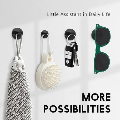 SmiLife Black Cable Clips 9 PCS, Adhesive Cable Organizer Phone Charging Cord - Image 8