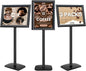 Mutualsign 3Pcs Heavy Duty Pedestal Sign Holder by Mutualsign