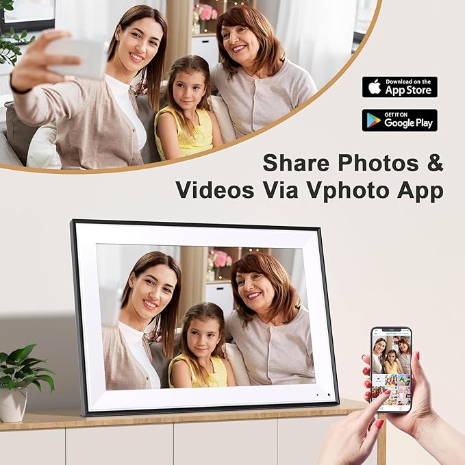 Digital Photo Frame 10.1-inch Digital Picture Frame - Image 3