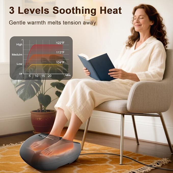 JZBRAIN Shiatsu Foot Massager Machine - Image 5