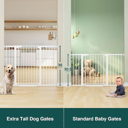 Cumbor 36" Extra Tall Baby Gate - Image 5