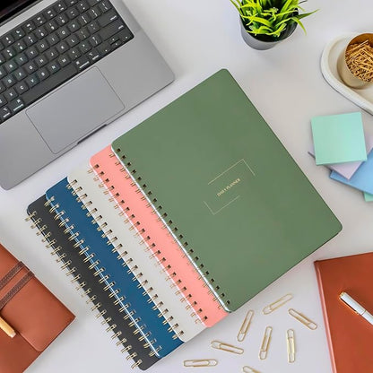 Undated Daily Planner | 8.25” x 11.75” To Do List Notebook | Work Productivity - Image 10