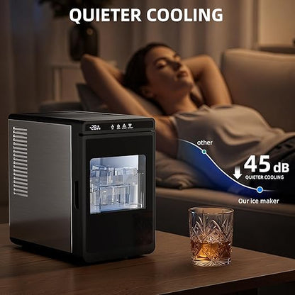 Antarctic Star Clear Ice Cube Maker, CrystalFlux Technology, Self-Cleaning - Image 3