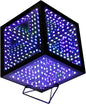 Heepulor Infinity Hyper Cube LED Table Lamp, Color-Changing Music-Sync by Heepulor