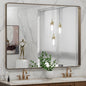 LOAAO 48”X36” Bronze Bathroom Mirrors by LOAAO