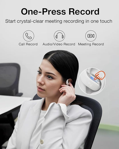 OpenNote AI Voice Recorder – Open Ear Headphones - Image 2