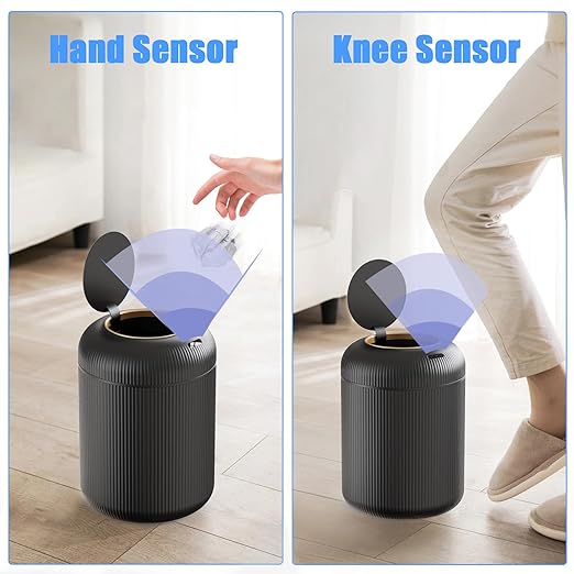 URALFA Motion Sensor Trash Can - Image 4