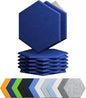 Amantech 12 Pack Acoustic Panels Self Adhesive Sound Proof Foam, High Density by Amantech