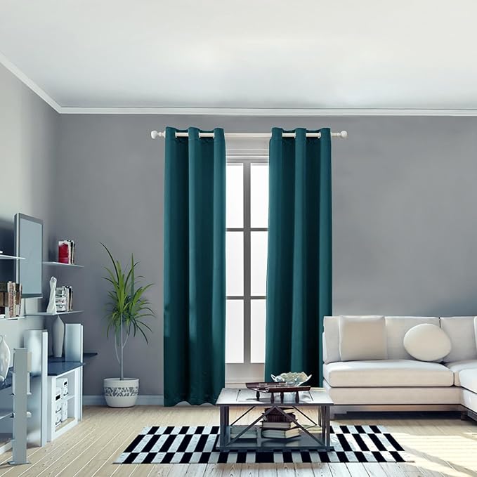 Anytime 100% Blackout Curtain 2 Panels Set, Thermal Insulated Window Drapes - Image 5