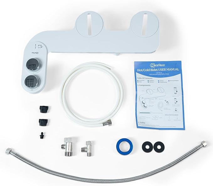 CLEAR REAR Bidet Attachment for Toilet Seat - Image 9