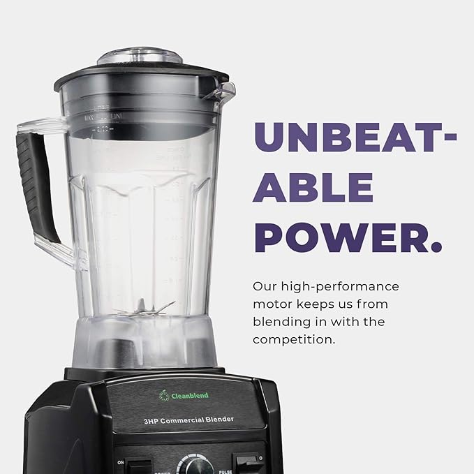 Cleanblend Commercial Blender - 1800W - Image 8