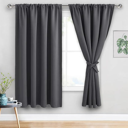 JIUZHEN Blackout Curtains for Bedroom by JIUZHEN