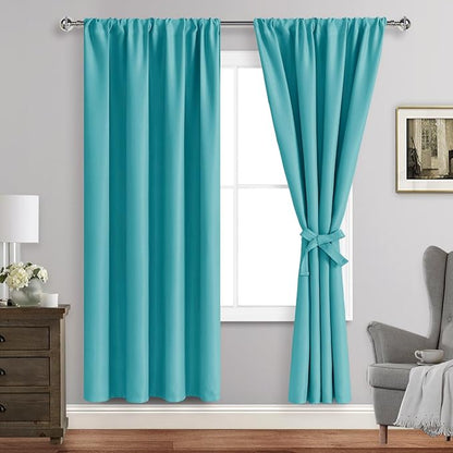 JIUZHEN Blackout Curtains for Bedroom by JIUZHEN