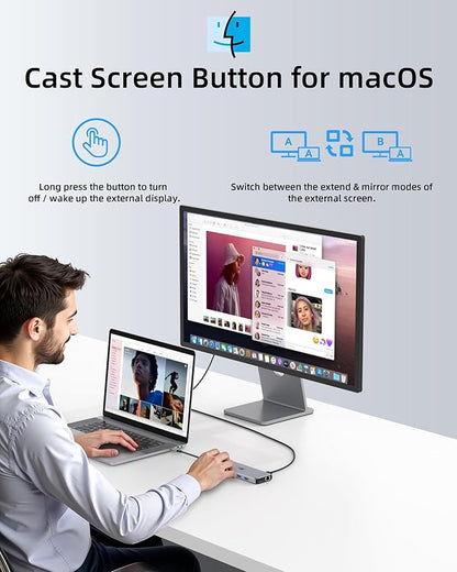 13 in 1 USB C Docking Station - Image 9