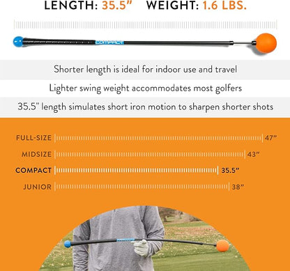 Orange Whip Golf Swing Trainer Aid Patented & Made in USA - Image 5