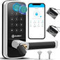 Smart Lock with Handle: Wi-Fi Keyless Entry Door Lock by OLUMAT