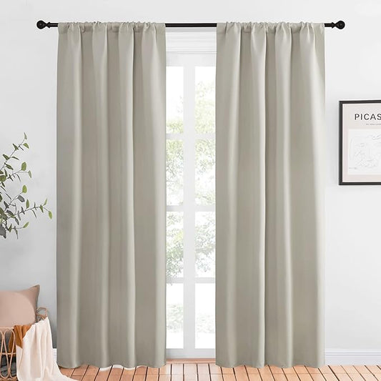 NICETOWN Blackout Curtains for Living Curtains, Room Darkening Window Curtain by NICETOWN
