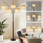 Fansdrick Floor Lamps for Living Room, 4000LM Super Bright Arc Floor Lamp by Fansdrick