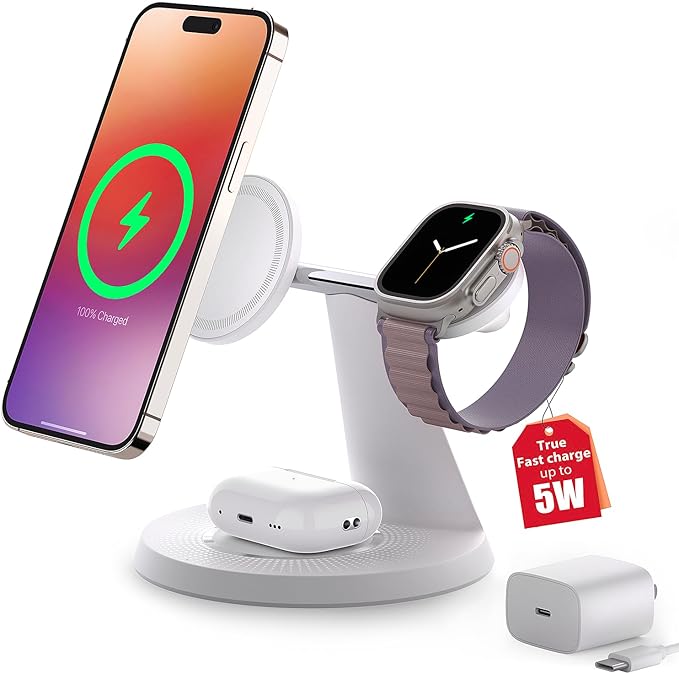 3 in 1 Wireless Charging Station - Image 8