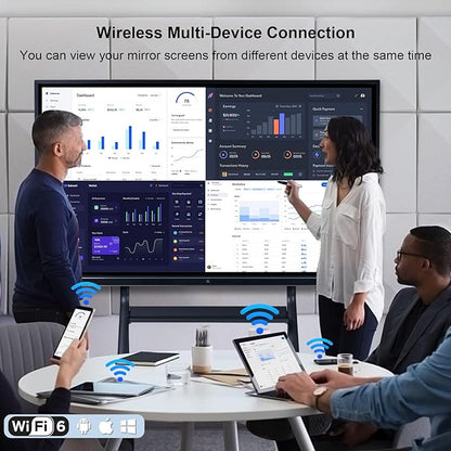86″ Smart Board, 4K UHD Touchscreen Interactive Whiteboard - Image 2