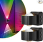 L LOHAS LED Night Light Projector, 2 Pack Color Changing Night Light Plug into by LLOHASLED