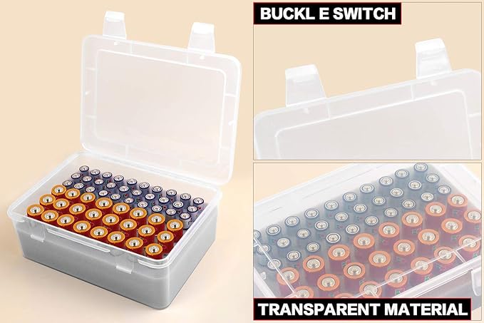 Battery Organizer Storage Box, Garage Case Holder - Image 2