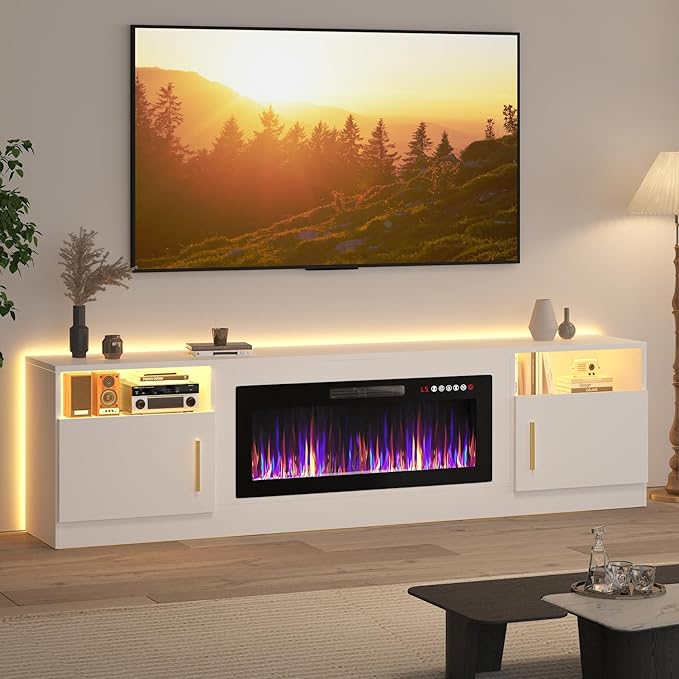 Lemberi Fireplace tv Stand by LEMBERIHOME