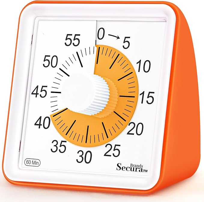 Secura 60 Minute Essential Visual Timer by Secura