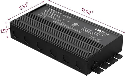 EMITEVER Dimmable Led Driver, 600W AC 110V-277V to DC 24V Transformer, 5-in-1 - Image 3