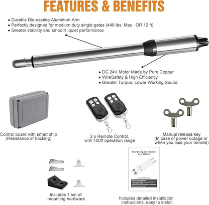 JUJIANG C01 Automatic Gate Opener - Image 7
